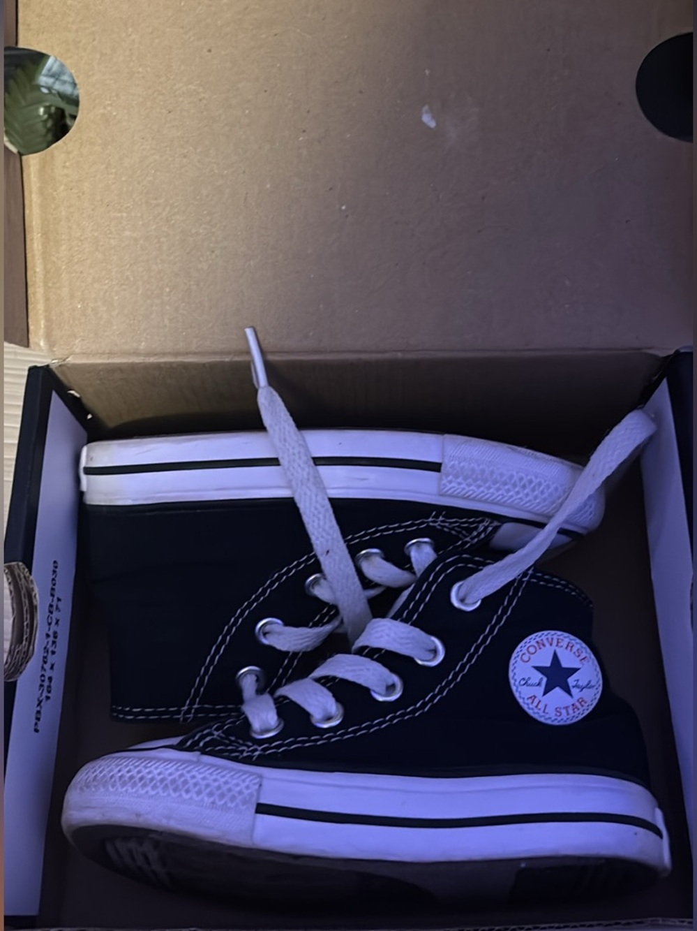 Converse Kids' Chuck Taylor All Star High Top Sneakers - Black (Size 5 Infant)